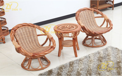 3080休閑藤轉椅-藤椅|藤椅批發(fā)|品牌藤椅|