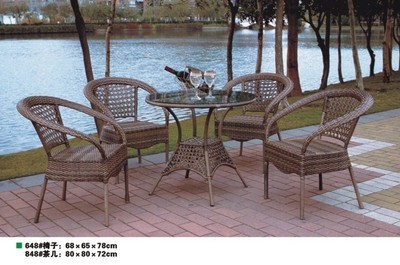 【戶外仿藤椅/歡迎批發零售一件起訂做/三件套】價格,廠家,圖片,桌類,佛山市南海區駿藤家具-